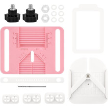 Polymer Clay Earring Making Tools Kit, Polymer-Clay Earring Drill Guide with Stud Post Embedding Tool for Clay Jewelry