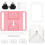 Polymer Clay Earring Making Tools Kit, Polymer-Clay Earring Drill Guide with Stud Post Embedding Tool for Clay Jewelry 1