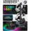 Supporto da gioco RGB per controller, cuffie e telecomando PS5/PS4 – 9 luci, 2 porte USB 3.0, compatibile con PS5/PS4 3