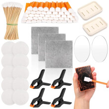 611Pcs Trading Card Care Cleaning Kit Card Care Kit Supplies Cleaning Tools Sports Card Cleaning for Collectors Repair