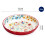 Κεραμικά μπολ Bico Red Spring Birds 35oz, σετ 4 τεμαχίων, για ζυμαρικά, σαλάτες, δημητριακά, 2