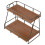 Bathroom Counter Organizer 2 Tier Cup Riser Stand Display Shelf Desktop Storage Rack for Perfumes Countertop Dorm 1