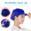 Elastic Chef Cap Kitchen Cooking Hat Hair Nets for Men Blue Mesh Working Hat 8