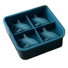 Ice Mold, 4 Cavity Sasquatch Shape Silicone Ice  Tray for Whiskey Party, Animals Party Drinks()
