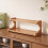 Wooden Two-Tier Display Shelf – Desktop Storage for 5