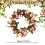 Artificial Peony Wreath 1.5-inch Spring Door Decor 3