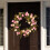 Pink Peony Wreath 30 cm Grapevine Base 4