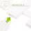 White Picket Fence for Garden Decoration - 2 Sets 8