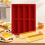 8-Cavity Rectangular Silicone Bar Mold, Food-Grade, Nonstick, Oven/Microwave/Dishwasher Safe 3