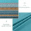 Boho Comforter Set Microfiber 8-Piece Teal Yellow 4