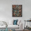 3D Wrought Iron Wall Art Panel 30x20cm 4