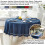 Wedgewood Blue Rectangle Tablecloth 60 x 102 in, Polyester 2