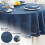 Wedgewood Blue Rectangle Tablecloth 60 x 102 in, Polyester 3