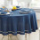 Wedgewood Blue Rectangle Tablecloth 60 x 102 in, Polyester 5
