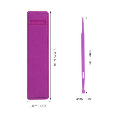 Sewing Tool Set with Felt Bag 4pcs 1