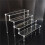 Acrylic Display Stand for Dolls, Models, and Figurines - Transparent Three-Layer Storage Rack 2