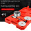 Integral Carrier Bushing Removal Tool for  Magotan  Front & Rear Axle Press & Pull Sleeve Puller Car Accessories 2