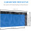 XXL Gaming Mouse Pad 34,65x15,75", Αντιολισθητική βάση, ραμμένη άκρη, για σπίτι/γραφείο/gaming – 2