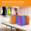 2Pcs Multipurpose Iron Wool Cap Organizer Storage Rack for Winter Beanies and Caps 6