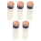 Pretyzoom Pool Stick Tips Screw-on Design 5Pcs 8