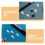Embouts de rechange pour queue de billard (5 pièces) 5