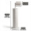 ZISH Toilet Roll Holder Free Standing - White 2