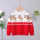 Weihnachtspullover für Jungen und Mädchen, warmer Winterpullover, Kinderpullover mit Rundhalsausschnitt, gemusterte Oberteile 4