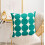 Conjunto de 2 capas de almofada decorativas em linho com estampa de bolinhas pretas, 45x45 cm (18x18 polegadas), compatíveis com almofadas padrão. 2