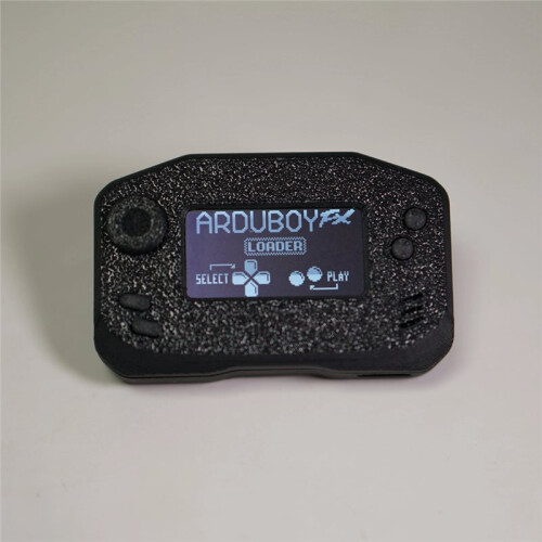 3D Printed DIY  Game Console 600mAh 1.3" Open Source Retro Handheld Pocket Player for Arduboy Black 1