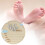 Ξύλινη πινακίδα ανακοίνωσης για το μωρό "Hello World" με προσαρμοσμένο όνομα και 2