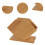 Bamboo Tissue Box  Standing Shape Paper Napkin Rack Boxes for Home Kitchen Dining Table Decoration Storage Holder 6