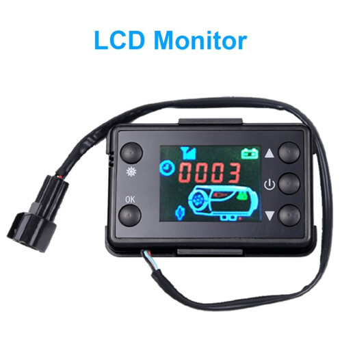 Carte Mère de Commande avec Écran LCD et Télécommande pour Chauffage de Stationnement 12 V/24 V 1