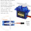4 micro servo SG90 da 9 g per robot RC, elicotteri, aerei, auto e barche. 5