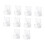 12 Pieces Duckbill Valves Replacement Part /V1/V2 Electric Breast Pump 2