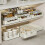 Kitchen Storage Metal Holdetr with Slide Rails Pull-Out Drawer Storage Tray Spice Storage Rack Cabinets Organizer 2
