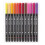 Μαρκαδόροι Kingart Pro Twin-Tip445Series με πινέλο, σετ 24 μοναδικών και ζωηρών χρωμάτων 5