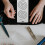 Modello per quilting, patchwork, righello, linea curva, stencil trasparenti 2