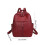 Mochila de couro PU para homens e mulheres com compartimento para laptop de 15,6 polegadas. 3