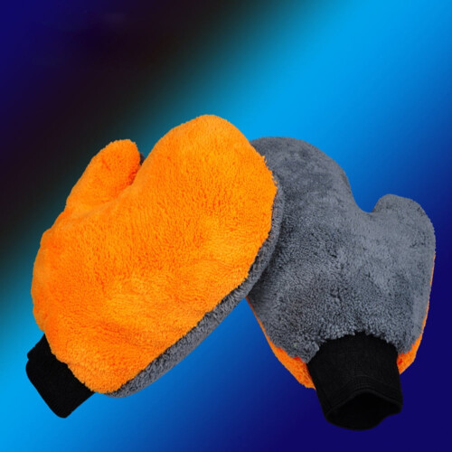 par koralfleece vaskehandsker vandabsorberende ultra bilvaskhandsker 2