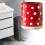 Trash Can Decorative  Modern Stylish Kitchen Bin Wastebasket Garbage Can for Laundry Room Office Restaurant 2