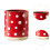 Trash Can Decorative  Modern Stylish Kitchen Bin Wastebasket Garbage Can for Laundry Room Office Restaurant 5