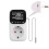 TUYA WIFI  Temperrature Controller Socket with Sensor  Thermostat 16A Remote Control EU Plug 2