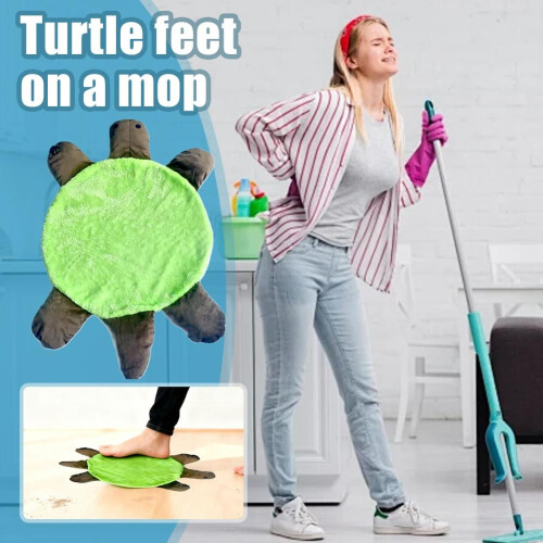 Turtle Foot Mop Pad Washable Soft Sponge M 2