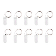 Creative Battery Operated LED Fairy Lights, Waterproof Silver Wire String Lights For A Touch Of Imagination In Decorative Indoor Outdoor Lighting