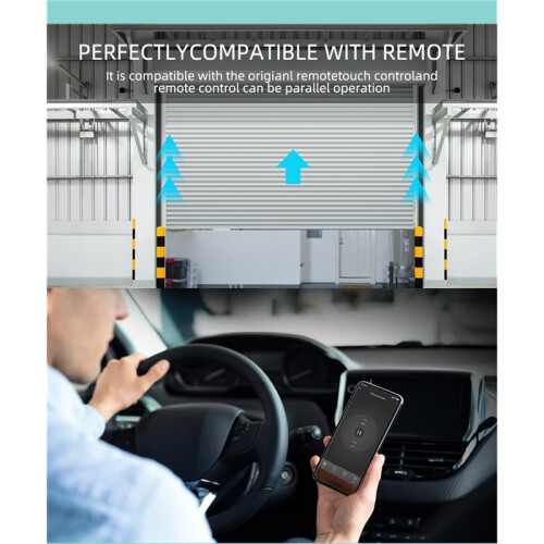 Tuya WiFi  Garage Door Controller Universal Electric Door Wireless  Assembly APP/Voice Remote Control 2