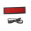 KALLORY Programmable Led Message Tag 1Set Led Name Badge For Public Places Red Rectangle 5