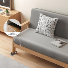 8PCS Furniture Sliders, 9-1/2" X 5-3/4" Furniture Mover Sliders, Reusable Sliders for Furniture Carpet for Furniture