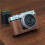 Camera Case for  XE5 X-E5 Mirrorless Digital Camera Leather Protective Cover Crossbody Shoulder Strap Lanyard A 8