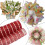 Deco Mesh 10" x 30FT Μεταλλικό ύφασμα λινάτσας από αλουμινόχαρτο για χειροτεχνίες DIY, 2