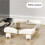 Computer Tower Stand, Adjustable Mobile CPU Holder PC Tower Stand with Rolling Caster Wheels, Pc Floor Riser Stand B 7